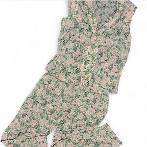 Victoria’s Secret 90’s Gold Label Floral Loungewear Set